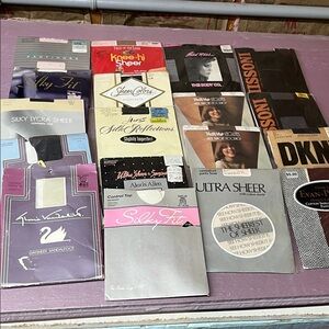 Vintage Lot of 18 Pantyhose Stockings